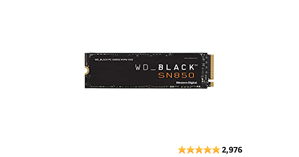 WD Black 2TB SN850 NVME  - $259.34