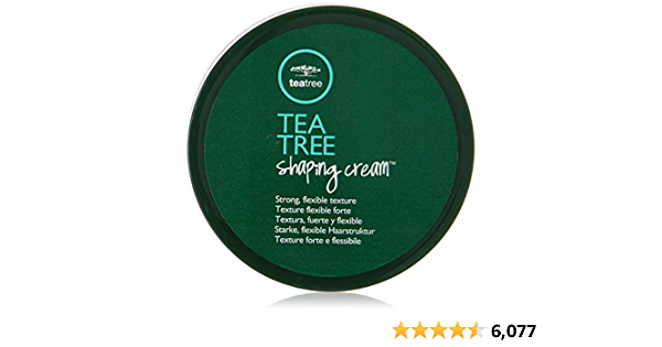 Tea Tree Shaping Cream, Hair Styling Cream, Long-Lasting Hold, Matte Finish, For All Hair Types, 3.0 fl. oz. - $7.61
