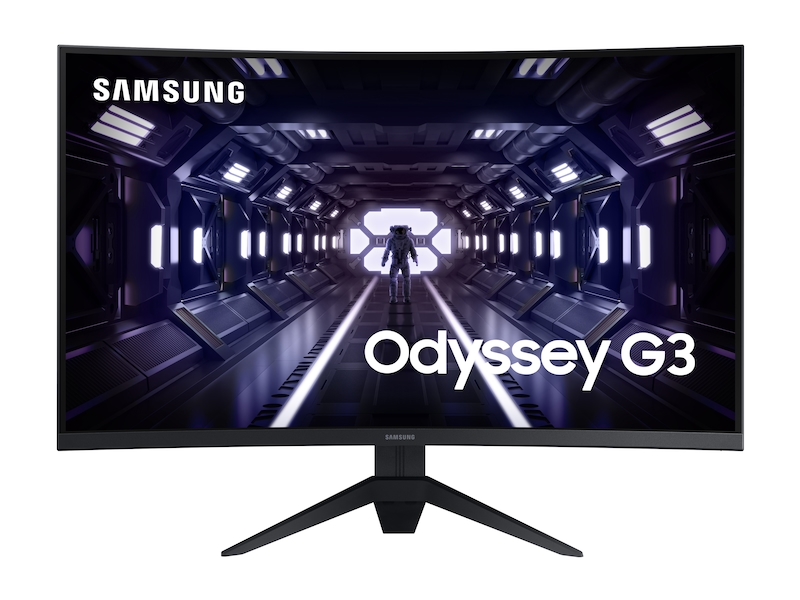 32" Odyssey G35T Gaming Monitor, 300 NITS, 1500R Curve, 1080p, 165 HZ - EPP $190.89