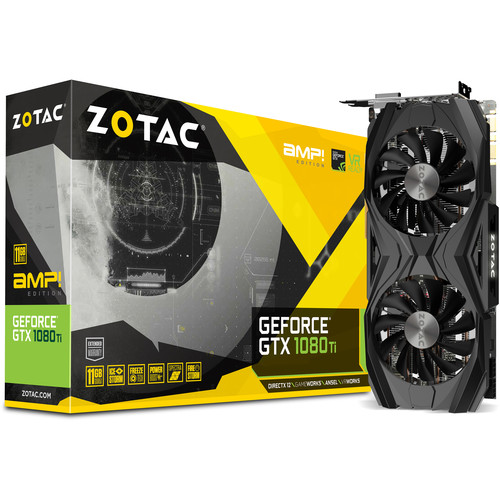 Zotac Gtx 1080 Ti Amp Edition Graphics Card W Spieltek