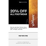Nike Factory Stores - 20% off shoes Aug 24 - Aug. 26