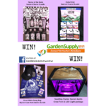 Garden Supply Guys - Over $400 in prizes incl. a Secret Jardin grow tent and LED Light package - Ends 11/13/16 - US 18+ - Facebook required
