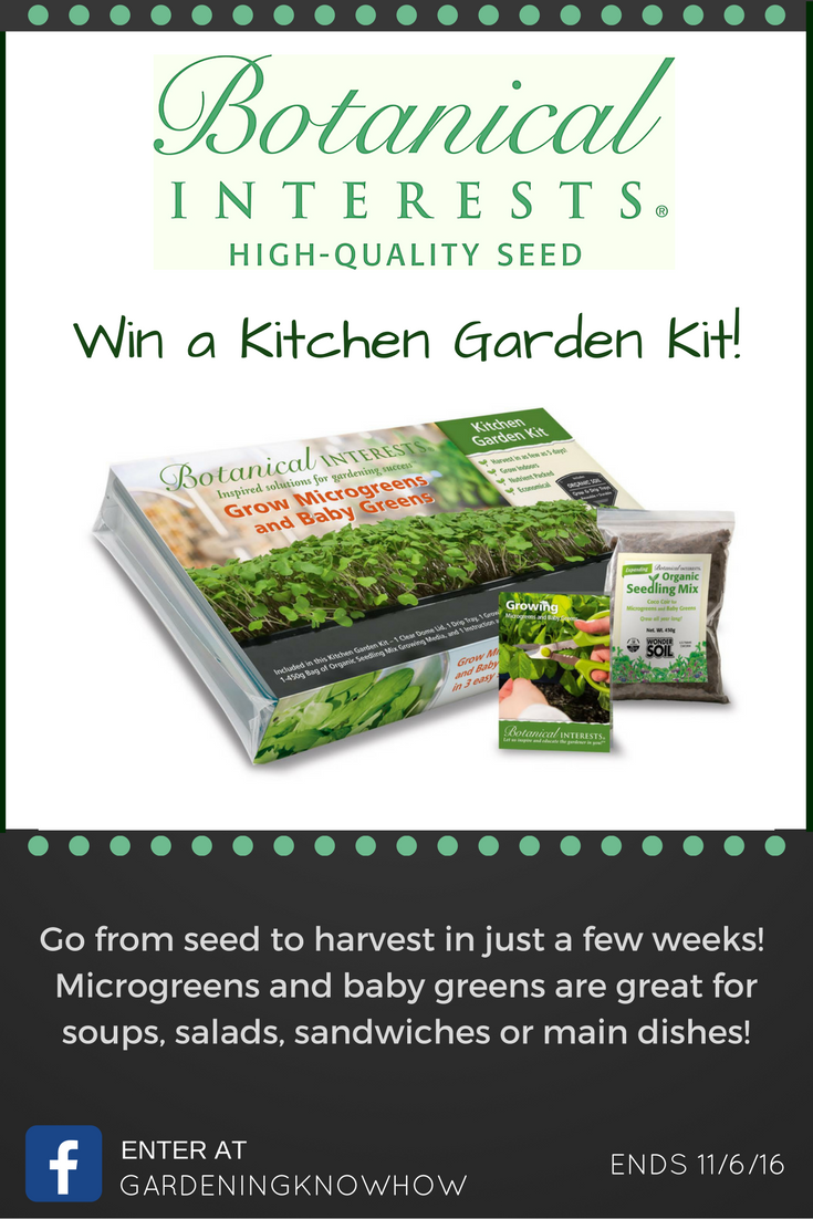 Botanical Interests Kitchen Garden Kit - ONE WINNER - US 18+ - ENDS 11/6 - Facebook required