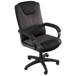 Black Brenton Studio Jaylen Mesh Nylon Managerial High Back Chair 84 99 Office Depot Officemax In Store