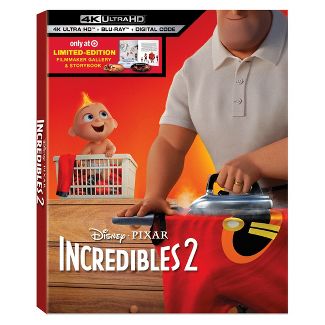 Incredibles 2 4k UHD (Target Exclusive) - as low as $8.98 at Target - IN STORE ONLY- YMMV
