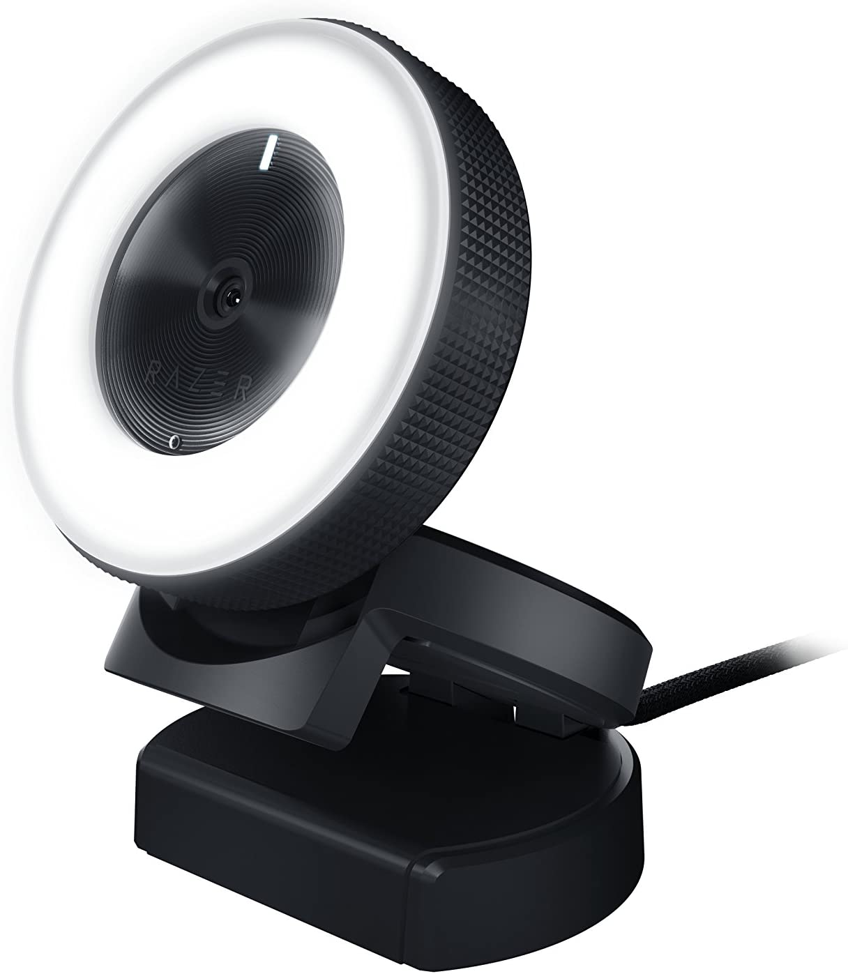 Razer Kiyo Full HD 1080p Streaming Webcam w/ Ring Light & Auto Focus $75