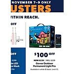 SAMS Govee Pro 100-ft Cuttable LED Permanent Outdoor Christmas Lights $239 Starts 11/7