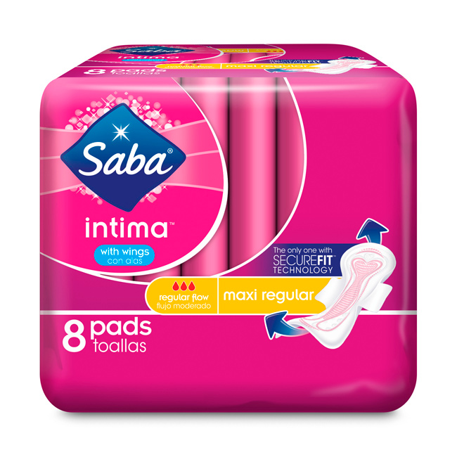 Free Full Size package of Saba Pads or Liners- Valid ONLY for California and Texas