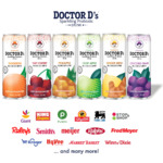 Free Can of Doctor D's Sparkling Probiotic Drink after rebate from Aisle- Many stores to choose