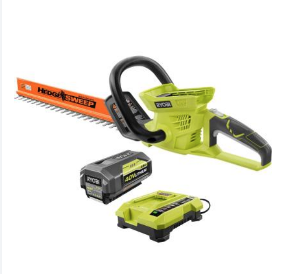 Home Depot Ryobi 40v Hedge Trimmer Battery Model