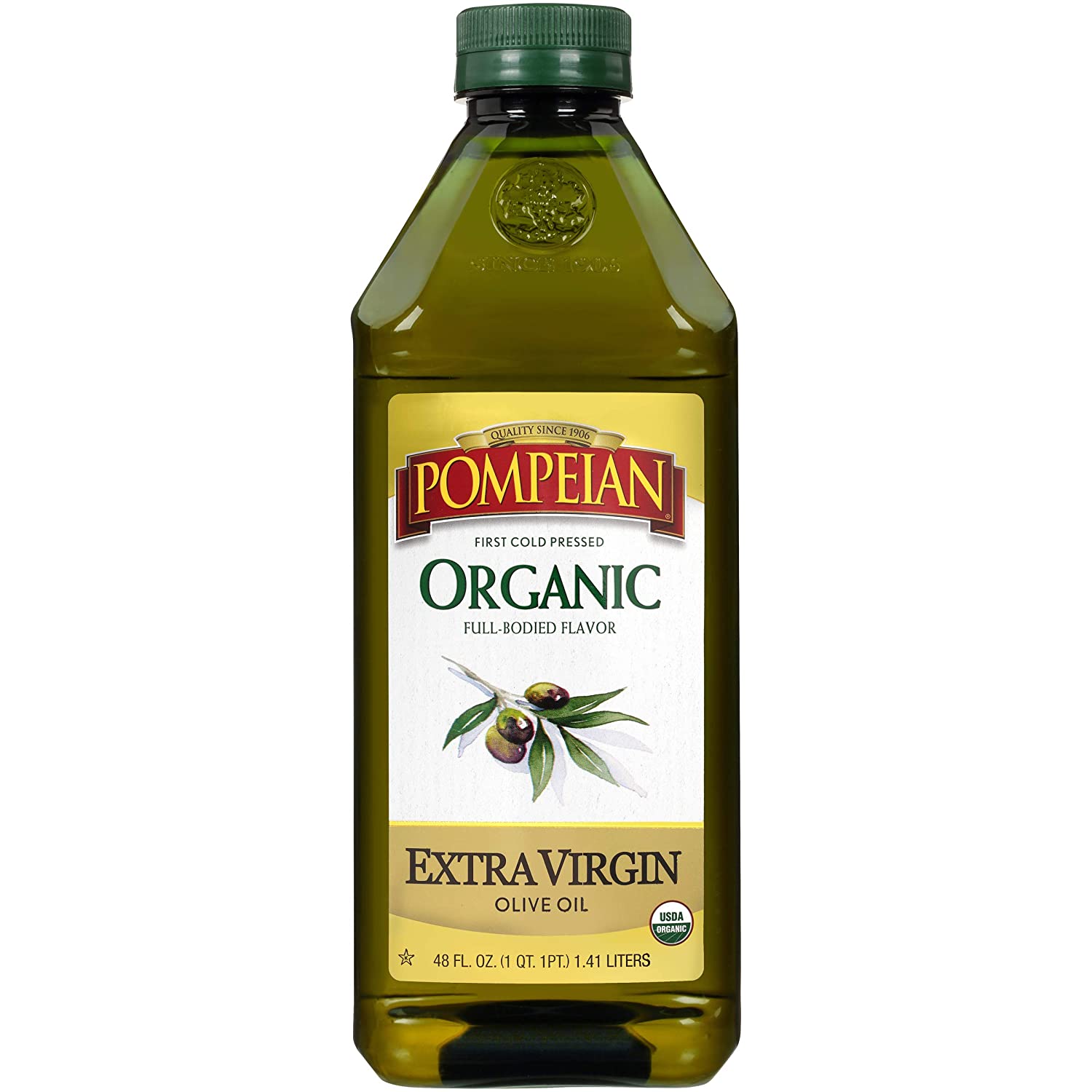 48oz Pompeian Organic Extra Virgin Olive Oil S&S $9 or $8.06 $9.01