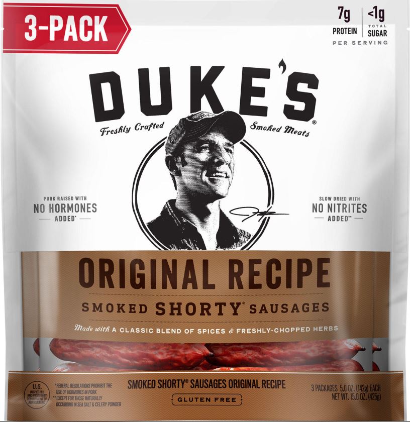 Duke's Original Recipe Smoked Shorty Sausages $7.61 3pk @Sam's Club B&M