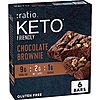 [S&amp;amp;S] $4.89: 6-Count :ratio KETO Friendly Soft Baked Bars (Chocolate Brownie) at Amazon