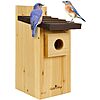 $15.92: Wild Wings WWCH3 Cedar Blue Bird Box House at Amazon