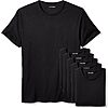 [S&amp;amp;S] $17*: 6-Pack Amazon Essentials Men's Crew Neck T-Shirts (Black or White) at Amazon