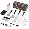 $12.99*: Grill / Griddle Spatula &amp;amp; Accessories Kit at Amazon