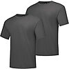 $7.64*: 2-Pack Hanes Men's Short Sleeve Beefy Crewneck T-shirt (Charcoal Heather) at Amazon