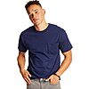 $6.55: 2-Pack Hanes Men's Heavyweight Pocket T-Shirt (Navy) at Amazon