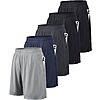 $22.99: 5-Pack BALENNZ Athletic Shorts for Men with Pockets and Elastic Waistband Quick Dry Activewear (Large) at Amazon