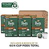 [S&amp;amp;S] $23.09*: 6-Pack 10-Count Peet's Coffee Dark Roast K-Cup Pods for Keurig Brewers (Organic Alma de la Tierra) at Amazon