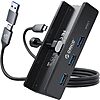 $15.33*: ORICO Desk Clamp 4-Port USB 3.0 5Gbps Adapter/Hub (1x Type-C &amp;amp; 3x Type-A) at Amazon