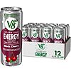 [S&amp;amp;S] $13.67: 2 &times; 12-Pack 11.5-Oz V8 +Sparkling Energy Drink (Black Cherry) ($6.83 each) at Amazon
