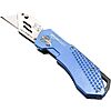 $5.40*: Amazon Basics Lightweight Aluminum Body Folding Knife w/ Holster (Light Blue) at Amazon
