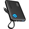 $11.24*: INIU 45W 10000mAh Power Bank w/ Built-in USB C Cable at Amazon