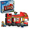 $23.95: 384-Piece LEGO City: Traffic - Double-Decker Sightseeing Bus (60407, 2024) at Amazon