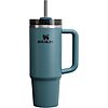 $21*: 30-Oz STANLEY Quencher H2.0 Tumbler with Handle and Straw (Blue Spruce) at Amazon