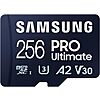 $24.99: 256GB Samsung PRO Ultimate microSD Memory Card + Adapter at Amazon