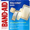 [S&amp;amp;S] $2.60*: 80-Count Band-Aid Brand Tru-Stay Sheer Strips Adhesive Bandages (Assorted Sizes) at Amazon