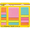$8: 15-Pads Post-it Super Sticky Notes Energy Boost Collection (Assorted Sizes) at Amazon