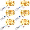 [Prime] $2.79*: 6-Pack 7' Minetom Fairy Lights Battery Operated String Lights w/ Timer at Amazon