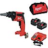 $205.11: Milwaukee M18 FUEL 18V Lithium-Ion Brushless Cordless Drywall Screw Gun Kit with (2) 5.0Ah Batteries, Charger and Tool Bag at Amazon