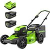 [Prime] $337.49*: Greenworks Pro 80V 21&amp;quot; Cordless Push Lawn Mower w/ 2x 2.0Ah Batteries + Charger at Amazon