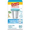 [S&amp;amp;S] $9.11*: 80-Pack 4-Gal Glad Odorshield Small Drawstring Trash Bags (Febreze Beachside Breeze) at Amazon