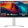 [Prime] $229.99: 27&Prime; LG Ultrafine 4K UHD (3840 x 2160) IPS Computer Monitor, 60Hz, 5ms (27UP650K-W) at Amazon