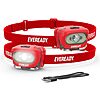 [Prime] $7.64*: 2-Pack Eveready X200 LED Rechargeable 200 Lumen Headlamps (Red) at Amazon