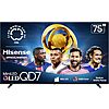 $599.99*: 75&amp;quot; Hisense Class QD7 Series Mini-LED QLED 4K TV at Amazon