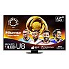 $999.99: 65&Prime; Hisense U8 Mini-LED ULED 4K UHD Google Smart TV (65U8QG, 2025 Model) at Amazon