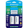 $4.98: 2-Pack Eneloop D Size Battery Adapters AA 2100 Cycle Ni- MH Pre-Charged Rechargeable Batteries (K-KJS1MCA2BA) at Amazon