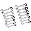 [Prime] $35.31*: 14-Piece Gearwrench 12 Point Stubby Ratcheting SAE/Metric Combination Wrench Set at Amazon
