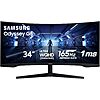 [Prime] $279.99*: 34&amp;quot; Samsung Odyssey G5 3440x1440 165Hz Curved Ultrawide Monitor at Amazon