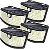 $15.29*: 4-Pack Aootek Solar Motion Sensor Lights at Amazon