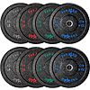 [Prime] $176.79: 190LB Yes4All 2&amp;quot; Bumper Plate, Olympic Rubber Weight Plate with Steel Hub at Amazon