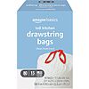 [S&amp;amp;S] $8.30: 80-Count Amazon Basics 13 Gallon Tall Kitchen Drawstring Trash Bags (Clean Fresh) at Amazon