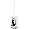 [Prime] $5.99*: HAMITOR 360&deg; Flexible Deep Cleaing Toilet Brush &amp;amp; Holder (White) at Amazon