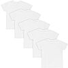 $5.99*: 5-Pack Hanes Boys' Crew Neck T-shirts (White) at Amazon