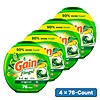 [Prime, S&amp;amp;S] $43.46: 4 &times; 76-Count Gain flings Laundry Detergent Soap Pacs ($10.86 each) at Amazon